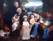 John Singleton Copley Portrait of the Copley family oil painting on canvas